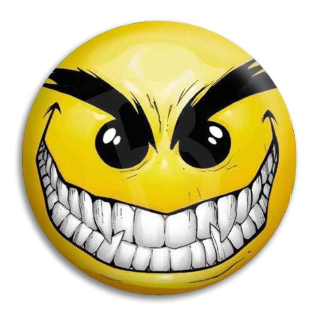 Evil Smiley Funny Emoji Face Patch【GET YOURS NOW】